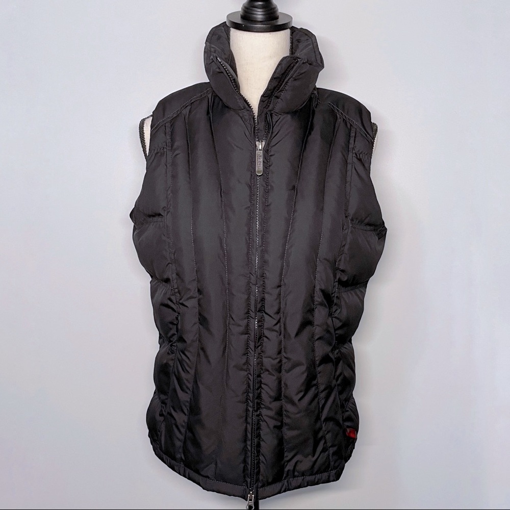 Woolrich puffer vest, black, women’s medium